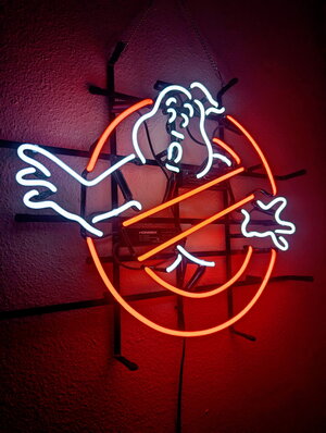 Ghostbusters Neon Light
