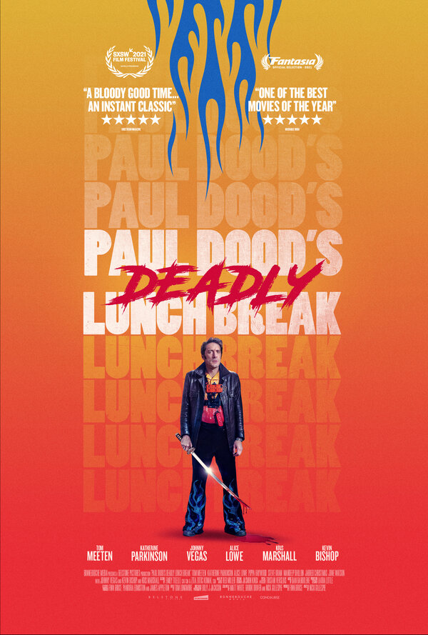 Paul Dood's Deadly Lunch Break (2021) Horror movie poster