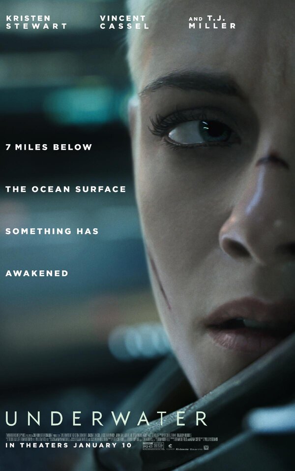 2020 Horror Movie Underwater