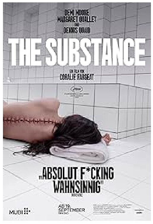 Horror Movie The Substance (2024)
